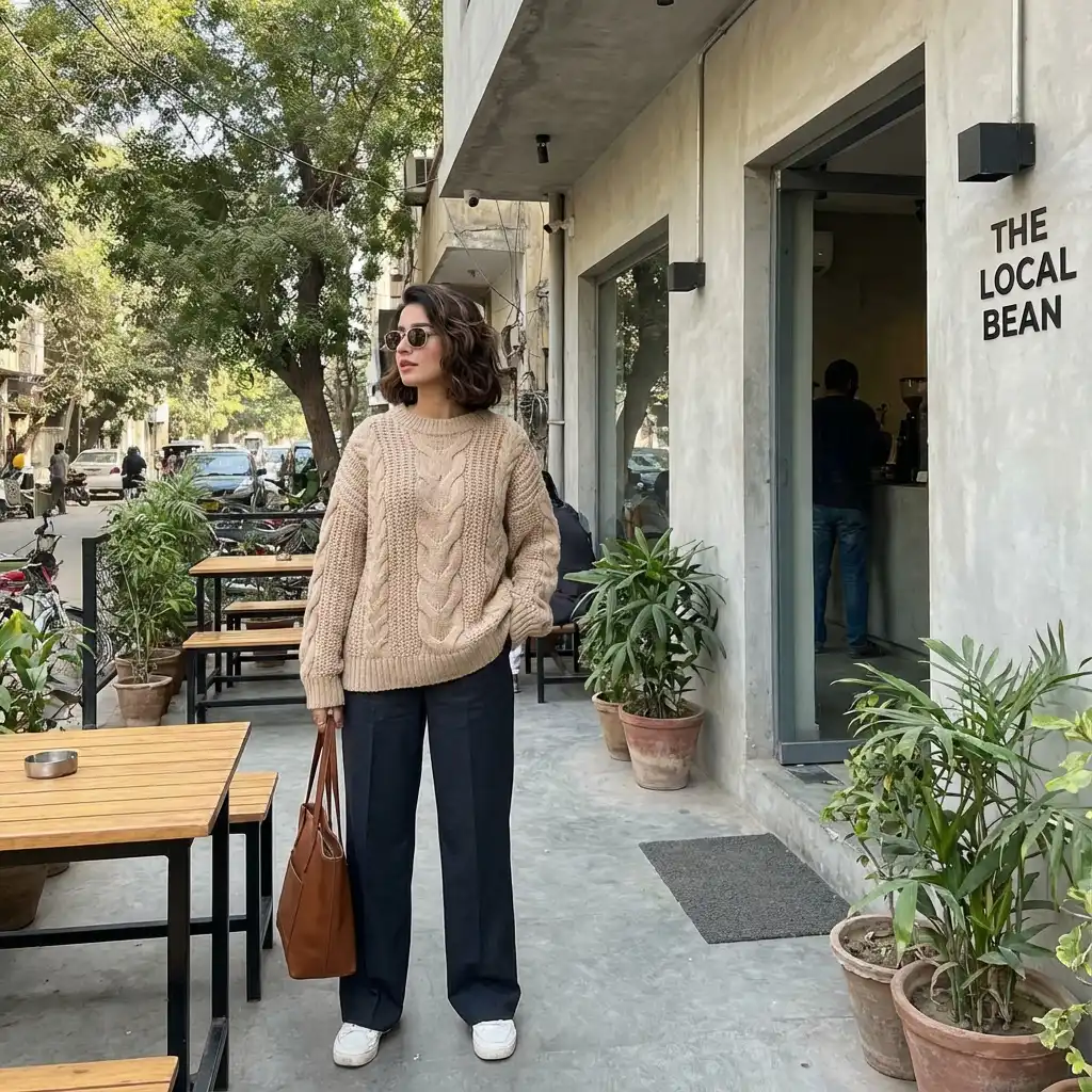 Trendy Woman wearing T-Shirts T-Shirts