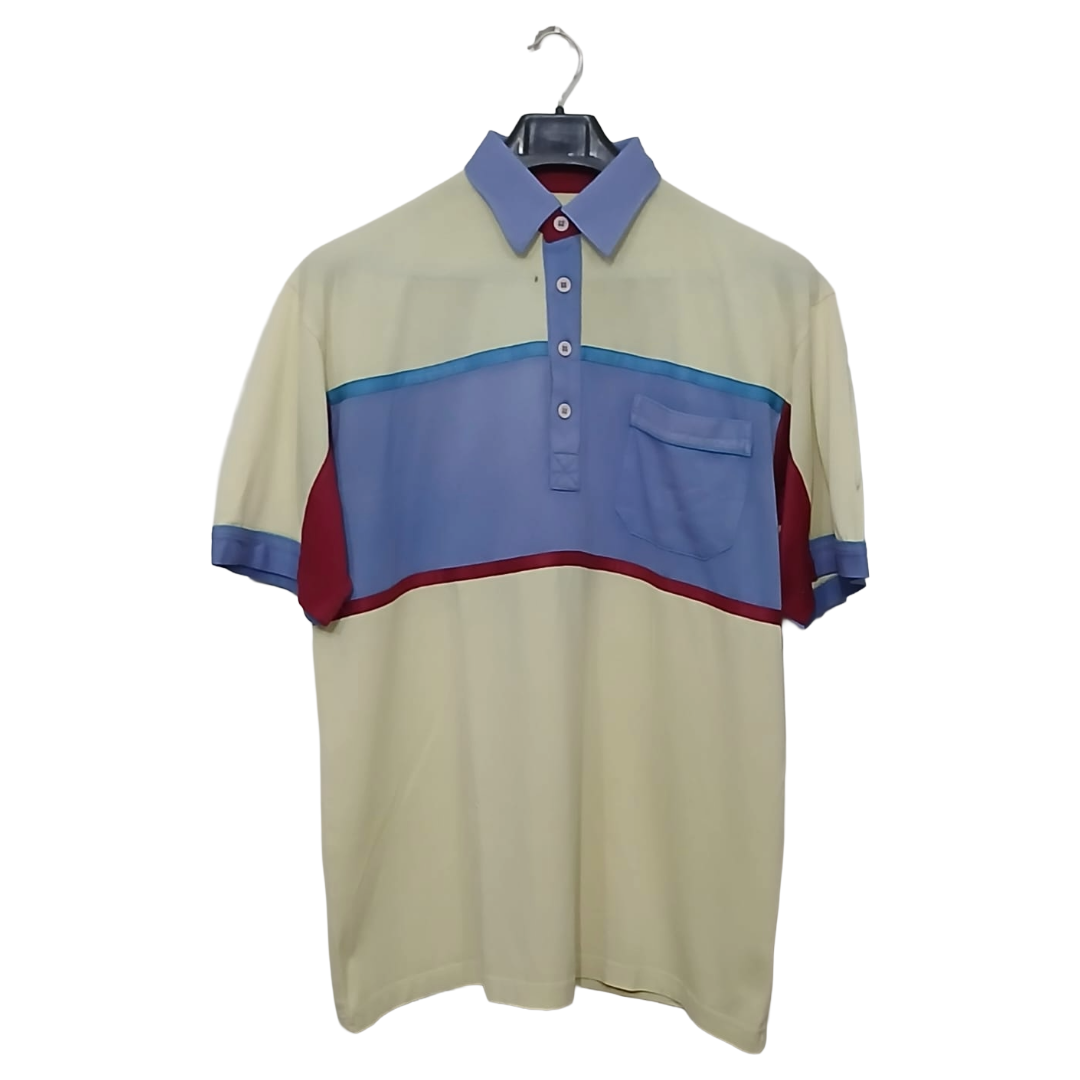 Lunda.Pk Multicolor With Front Pocket Half Sleeves Polo T Shirt | Satan Jersey